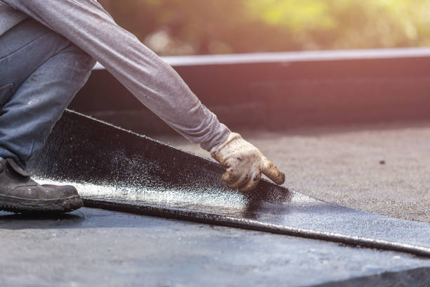 Professional Basement Waterproofing technician working in Hale Center, TX